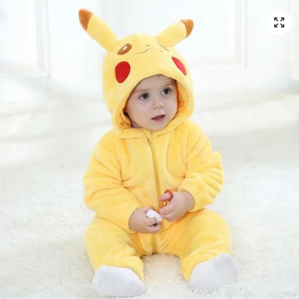 ‼️SOLD‼️Pikachu onesie costume - Picture 1 of 10